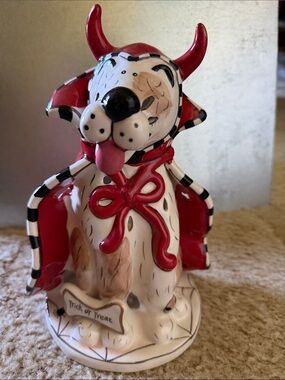 Blue Sky Clayworks Devil Dog Halloween Trick Treat